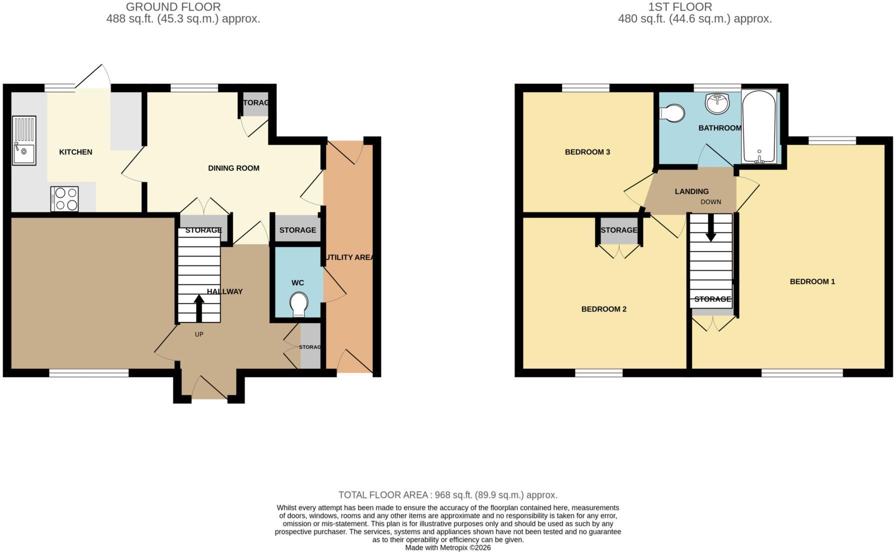 Maple Grove, Bromborough floorplan