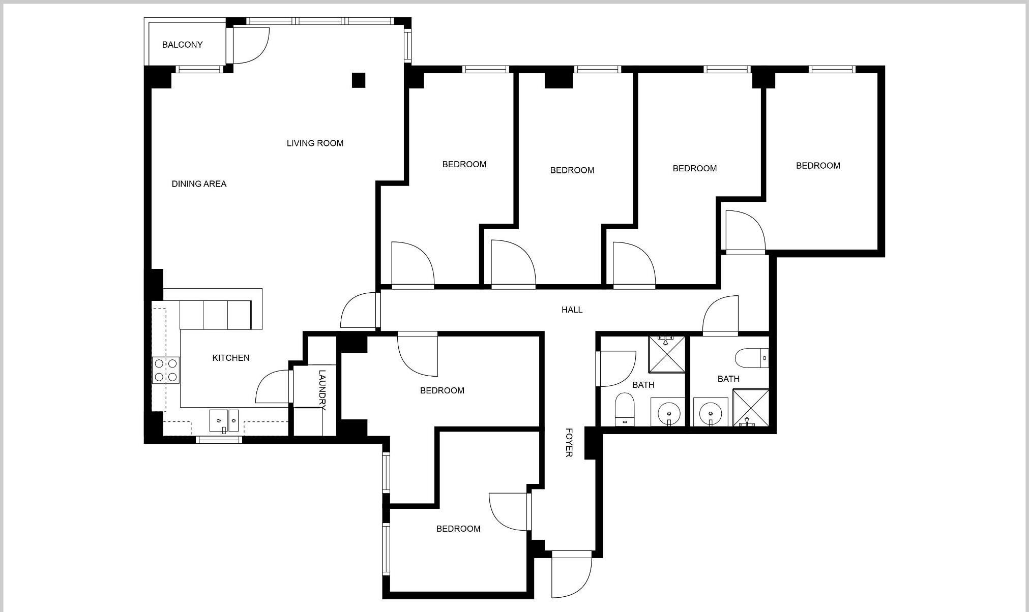 Portland Lane, Sheffield, S1 floorplan