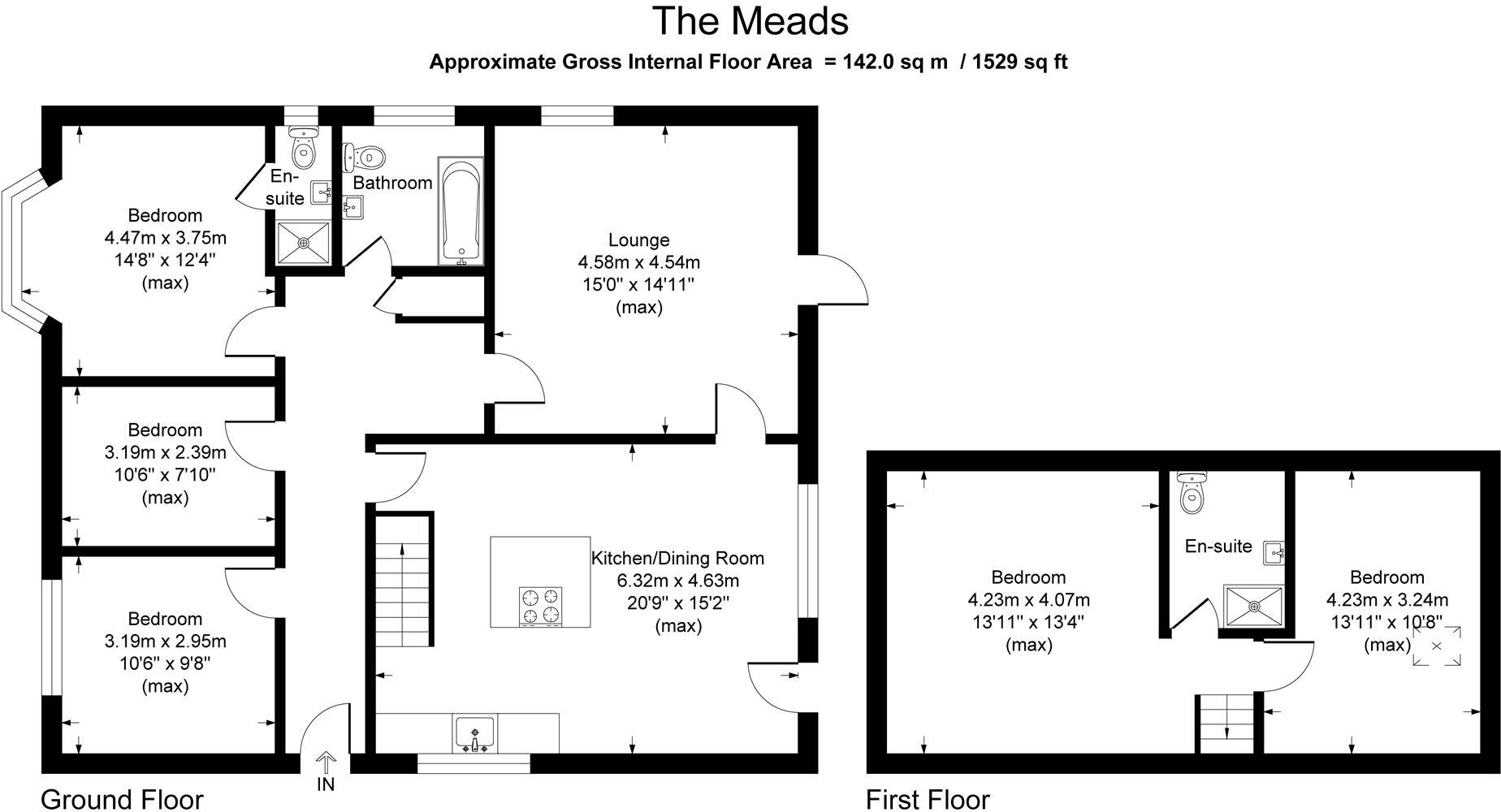 The Meads, SS16, Basildon floorplan