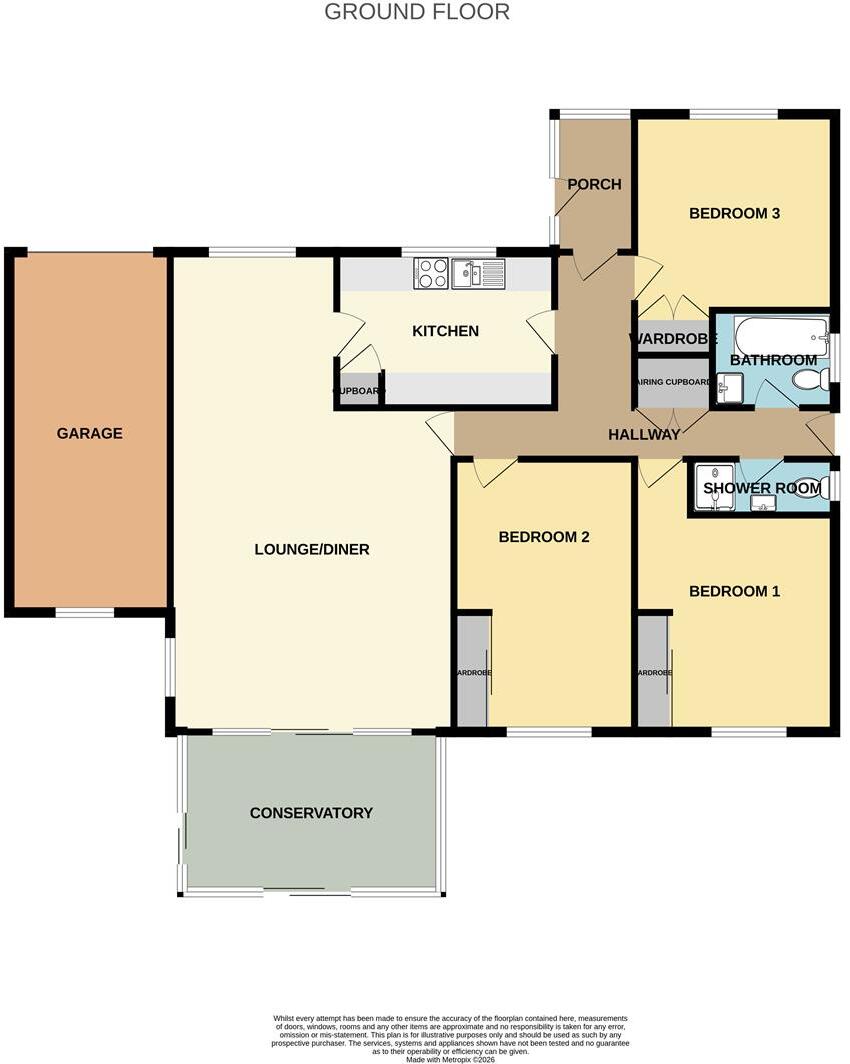 West Yelland, Barnstaple floorplan