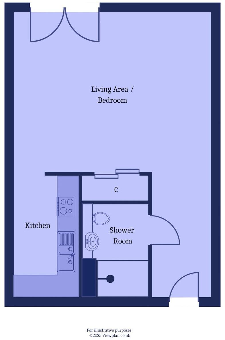 Ferry Court, Cardiff floorplan