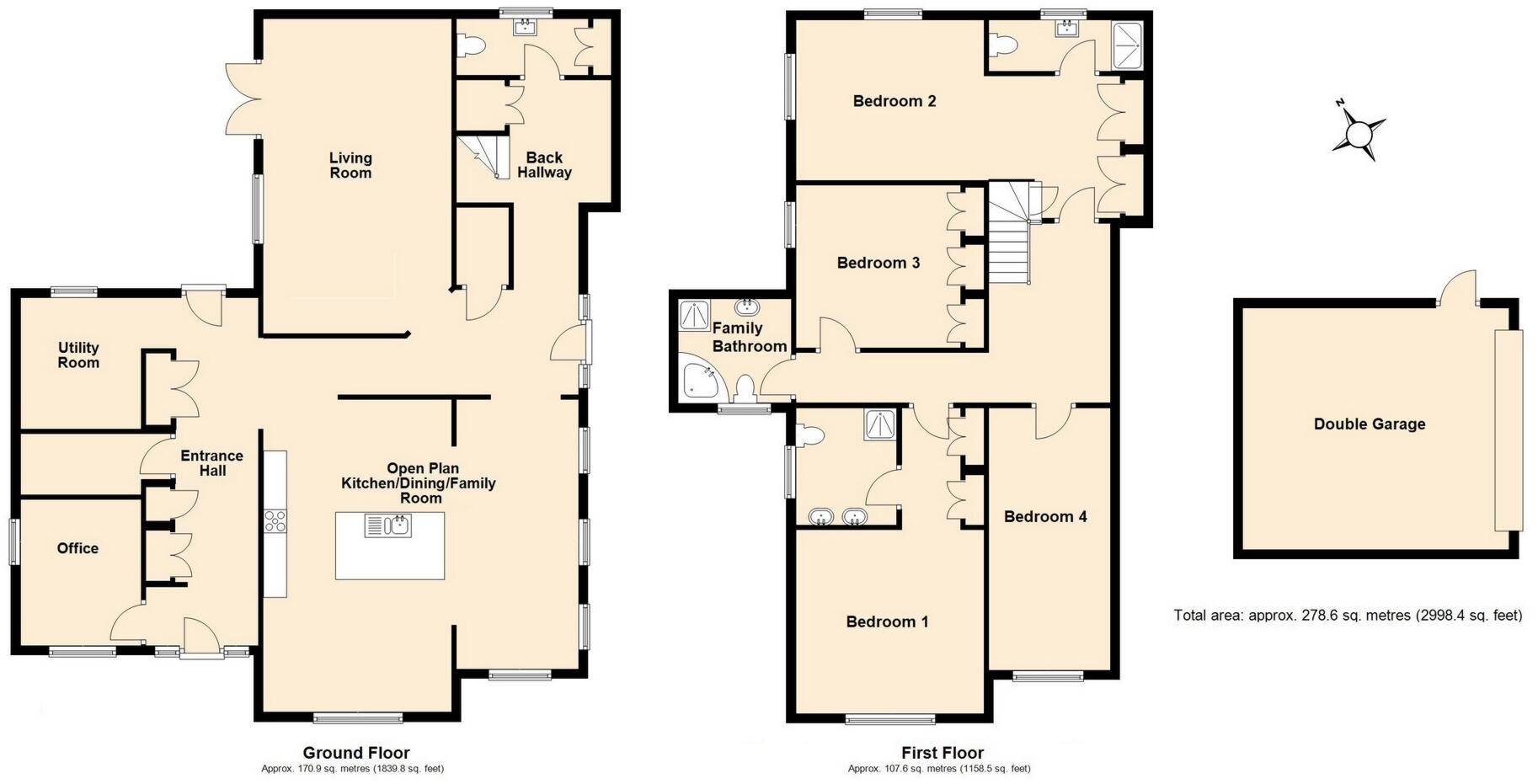 Westfield Road, Osbaston, NP25 floorplan