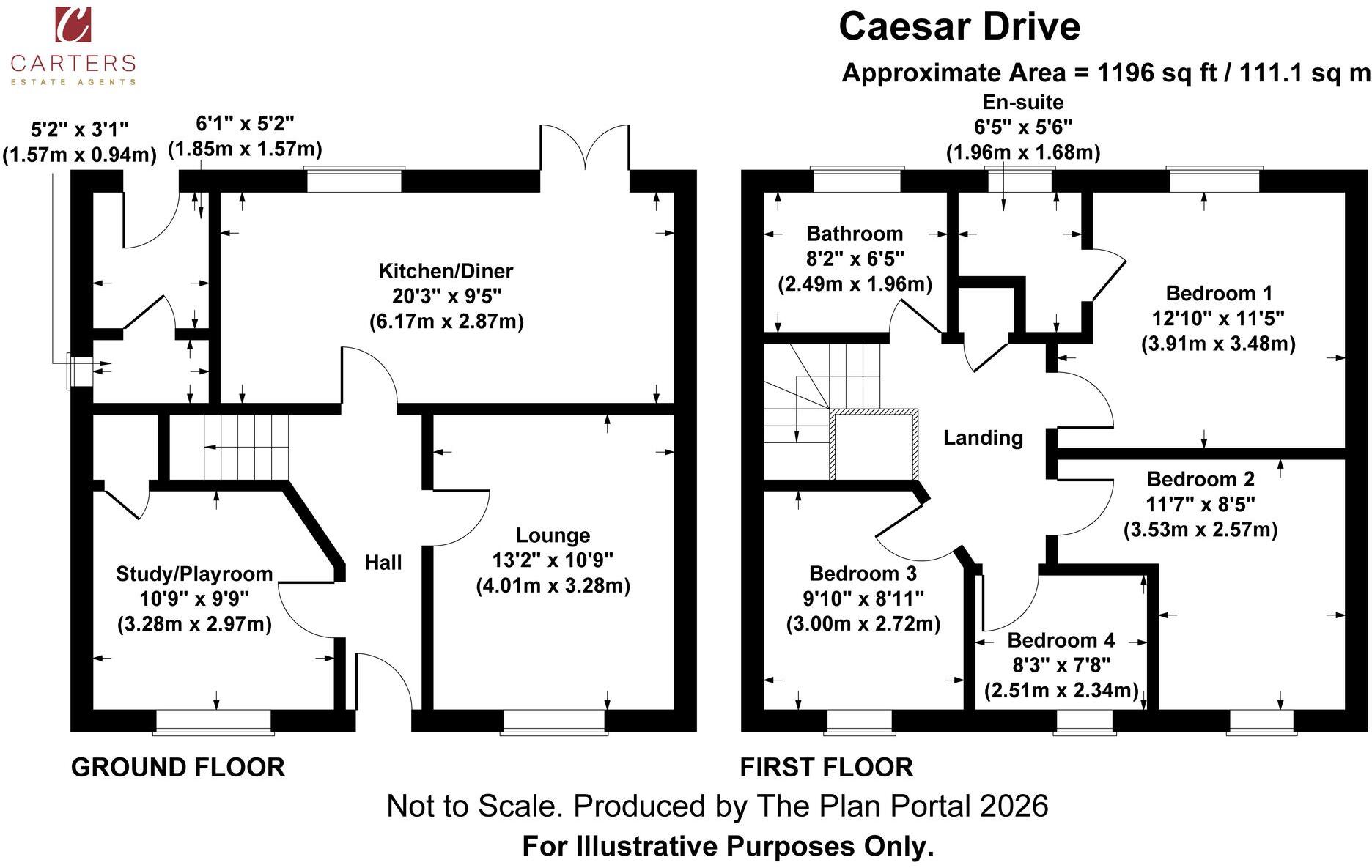 Caesar Drive, Nuneaton, CV11 floorplan