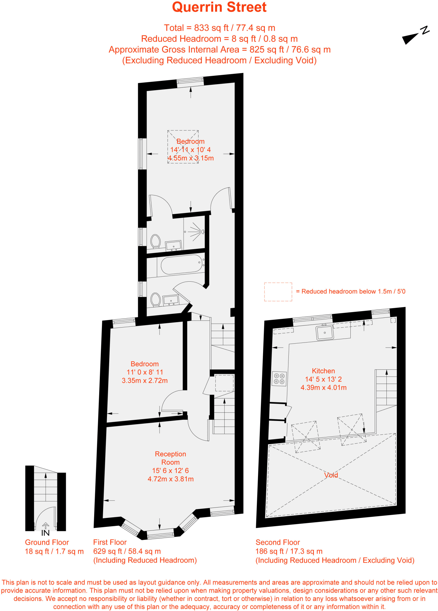 Querrin Street, London, SW6 floorplan