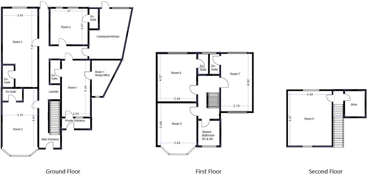 1 Harold Road, London, NW10 floorplan