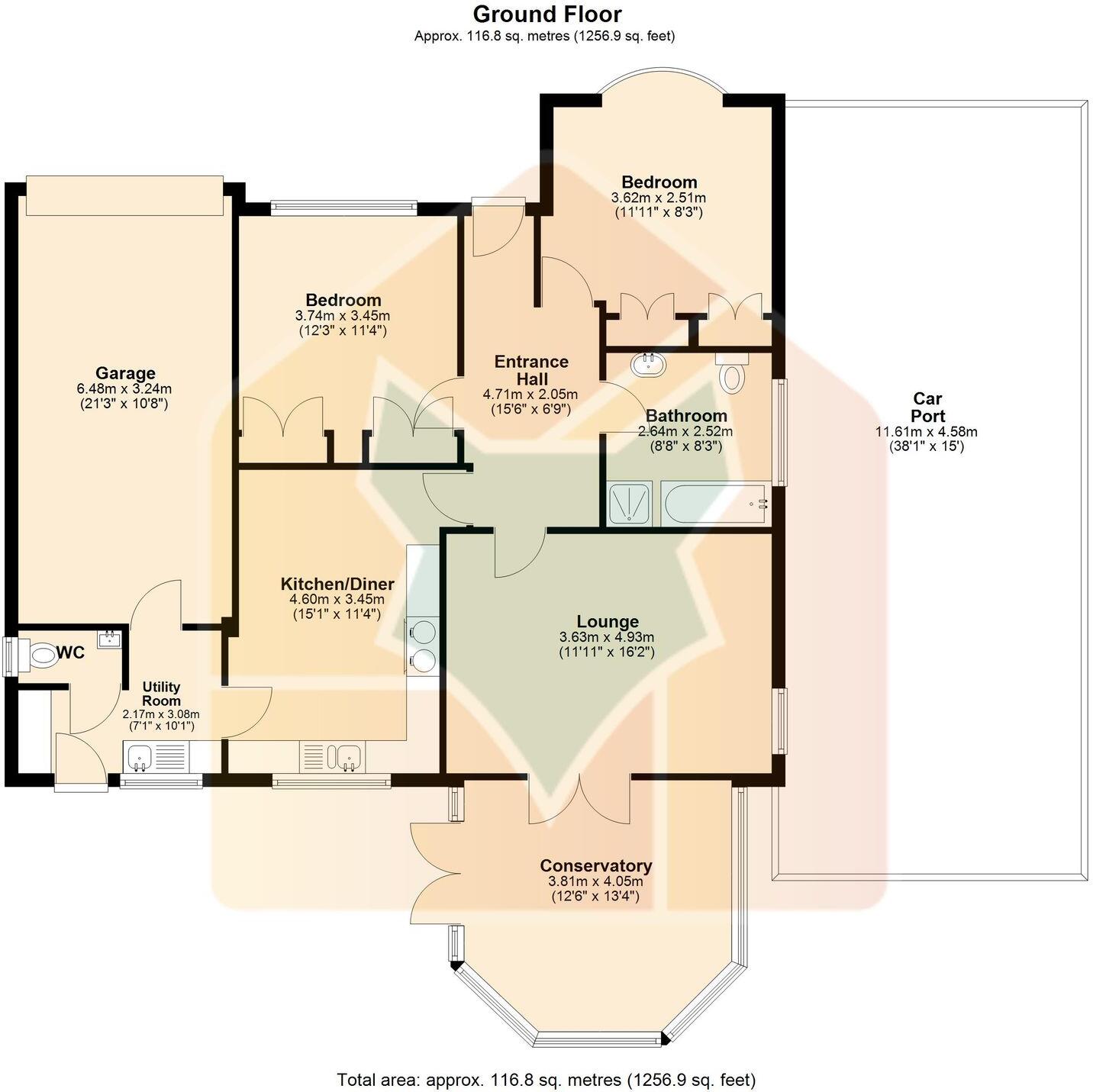 Wisteria Way, Scunthorpe, DN16 floorplan
