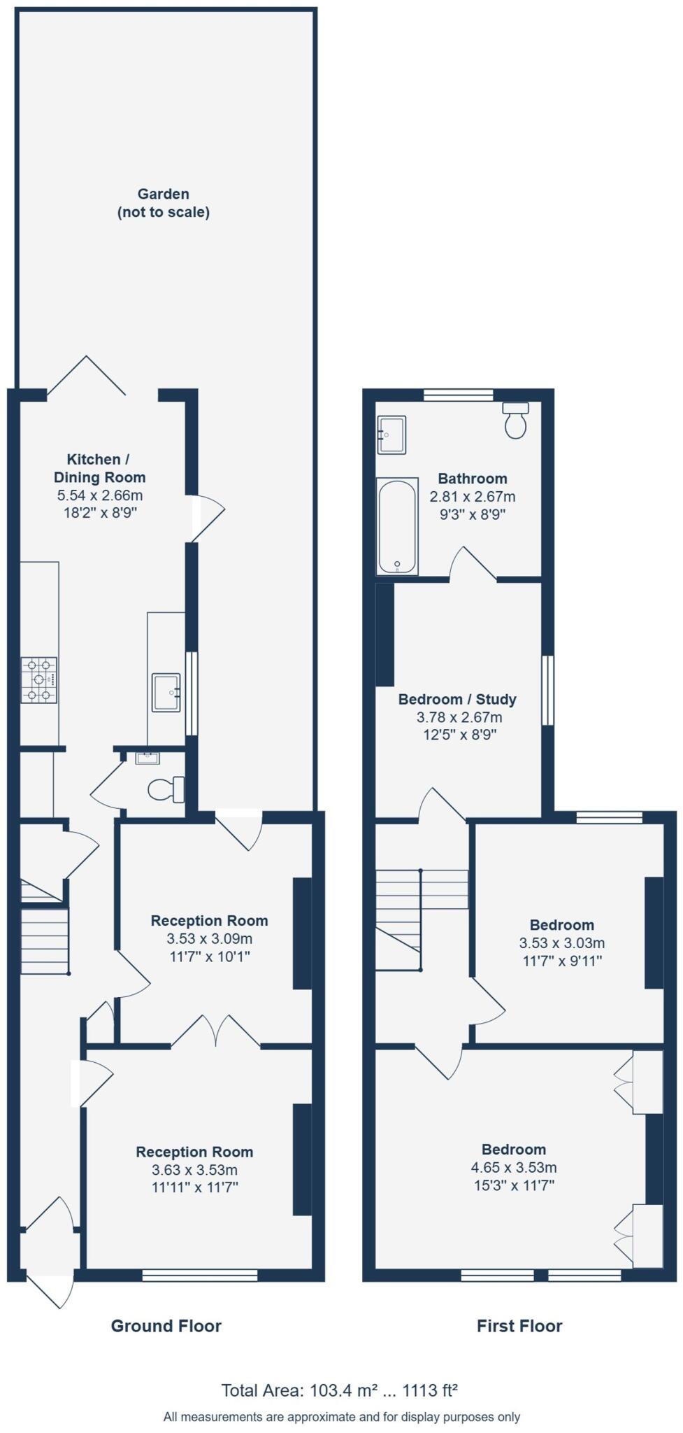 43, Engleheart Road, Catford floorplan