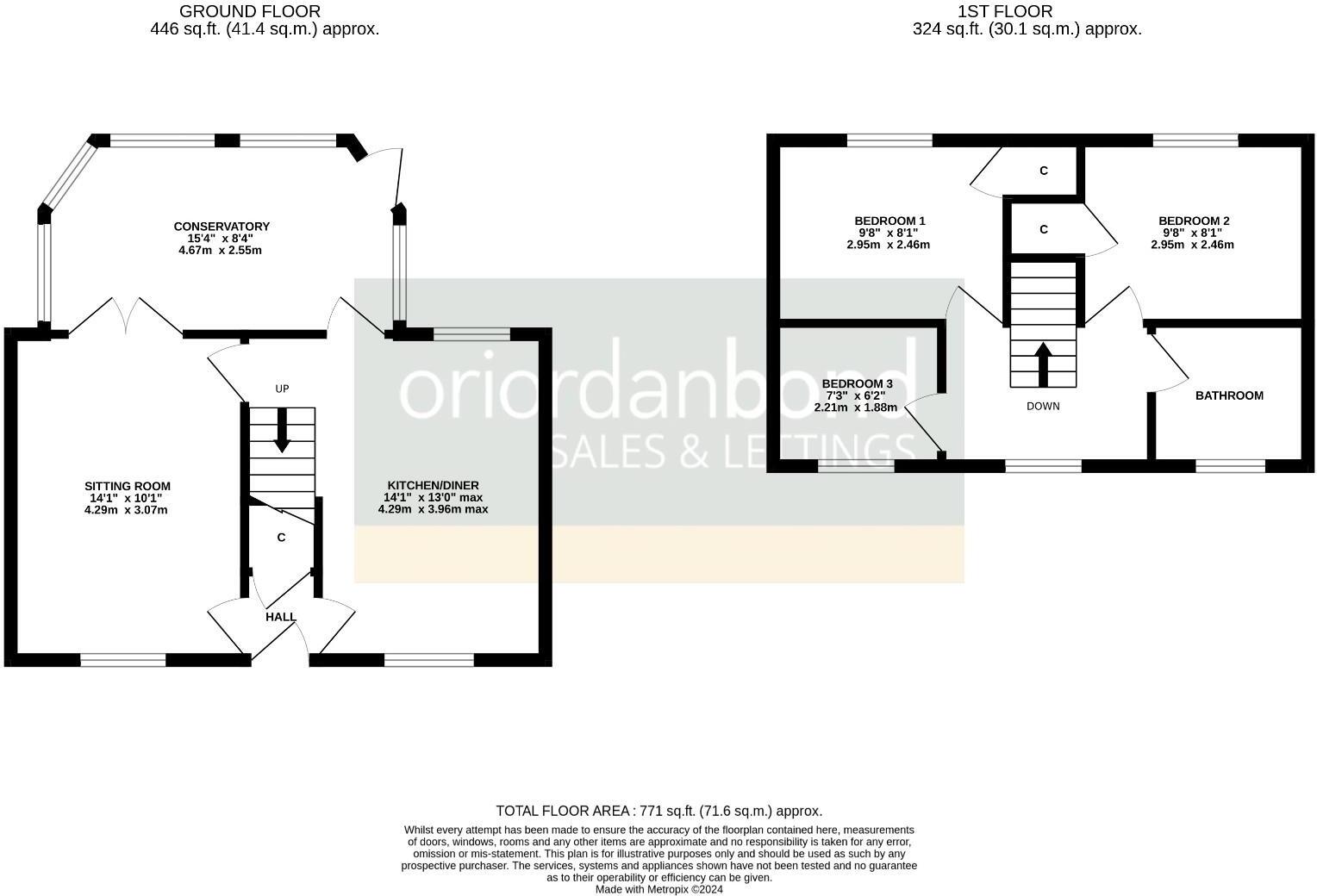 Verdant Vale, East Hunsbury, Northampton NN4 floorplan