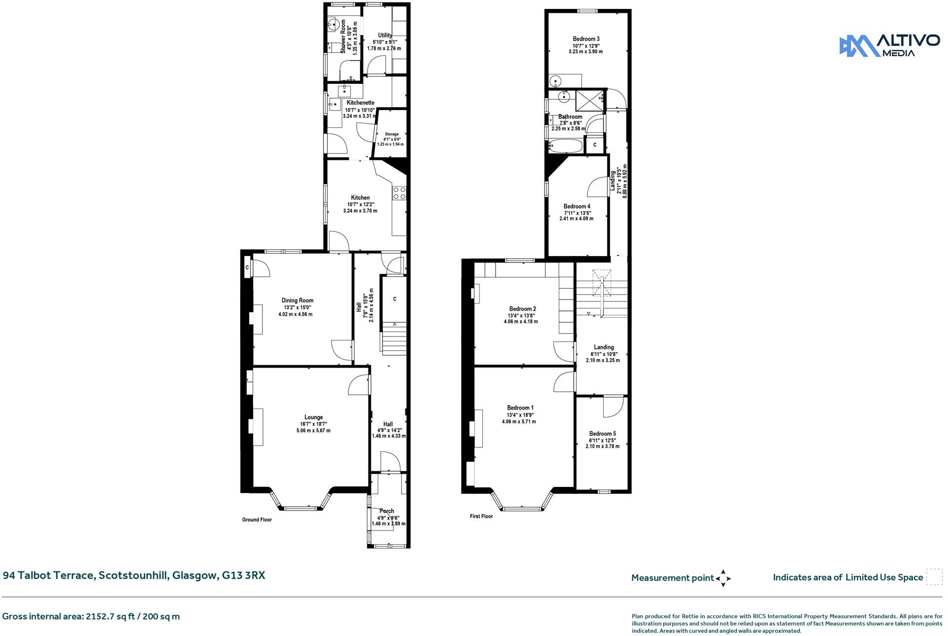 Talbot Terrace, Scotstounhill, Glasgow floorplan