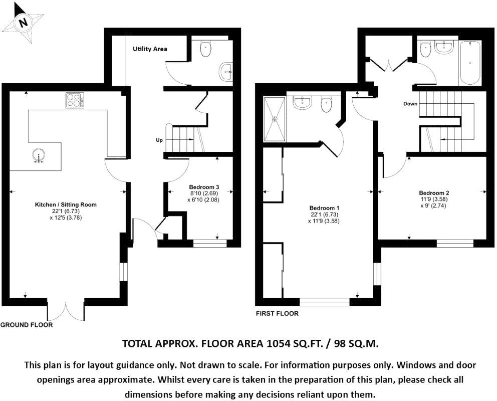 London Road, Bagshot, Surrey floorplan