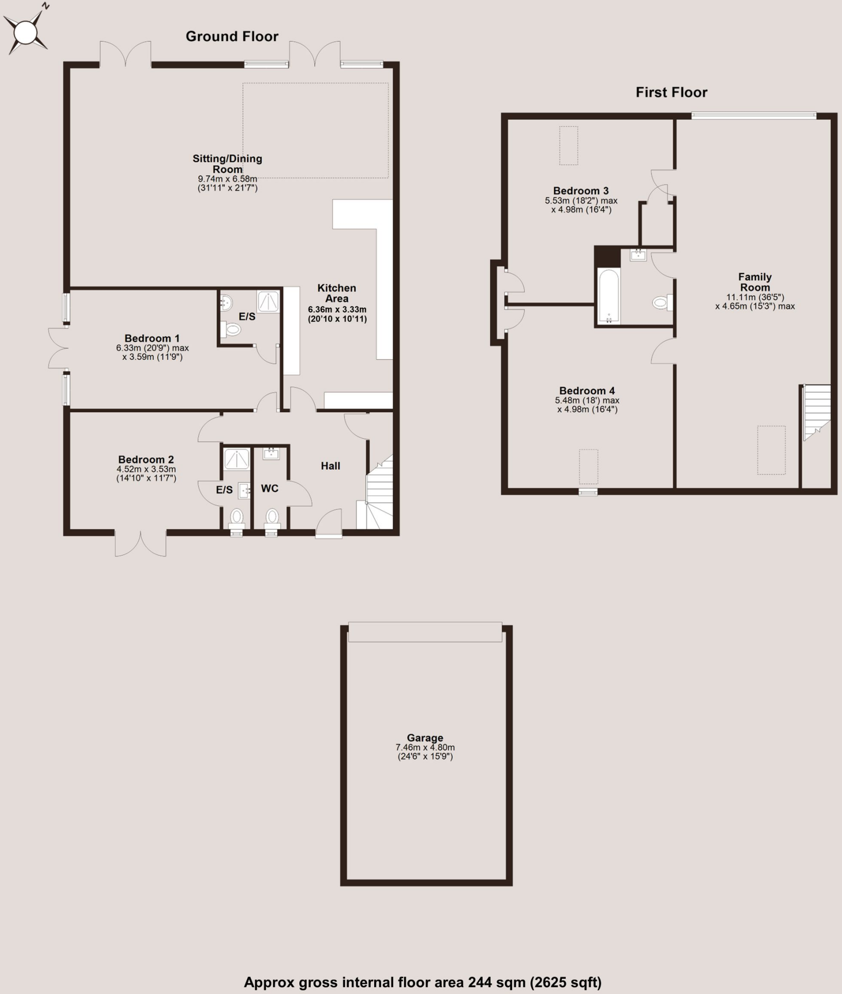 Chickney Road, Henham, CM22 floorplan