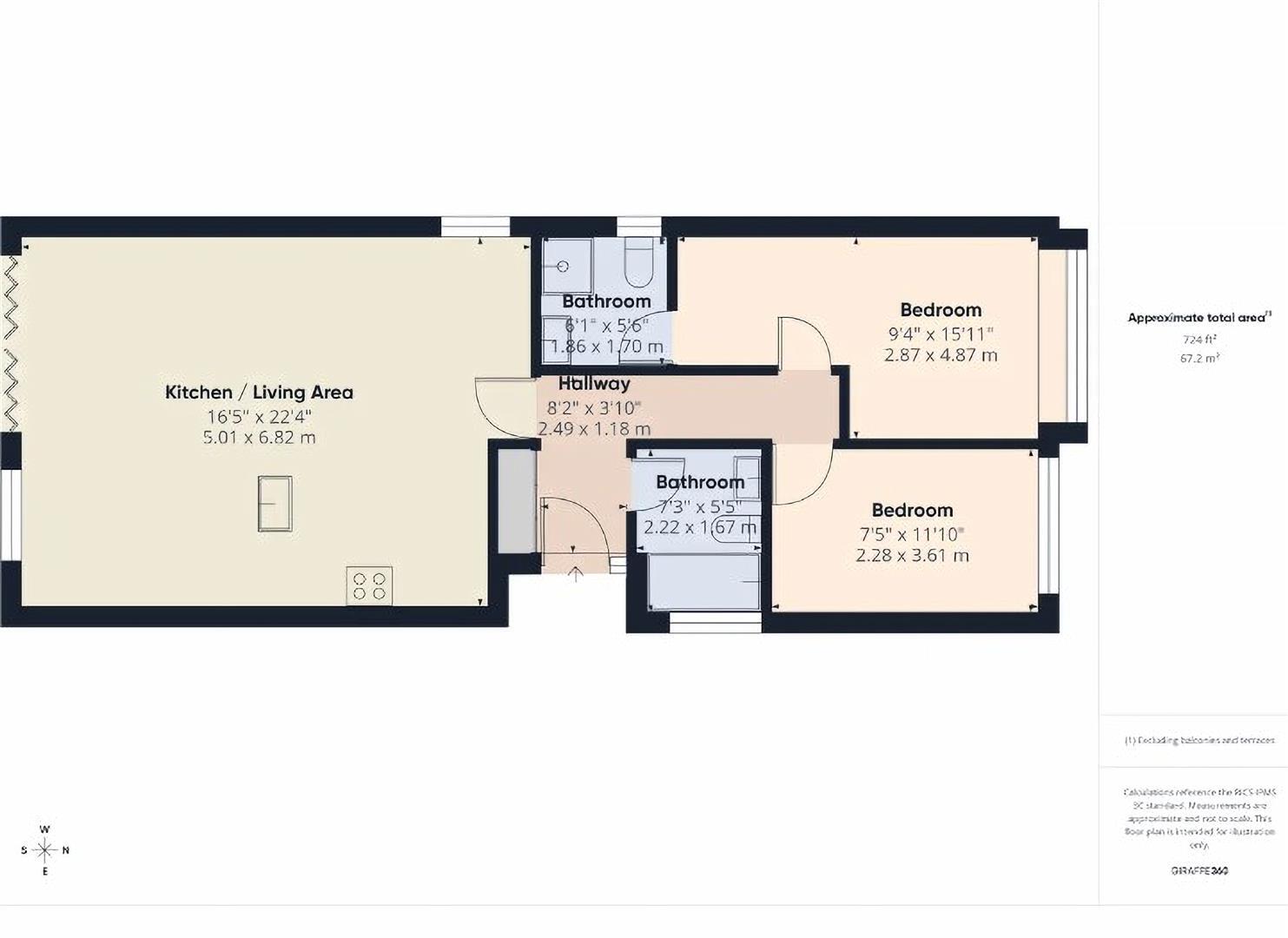 Ash Close, Elswick, Preston floorplan