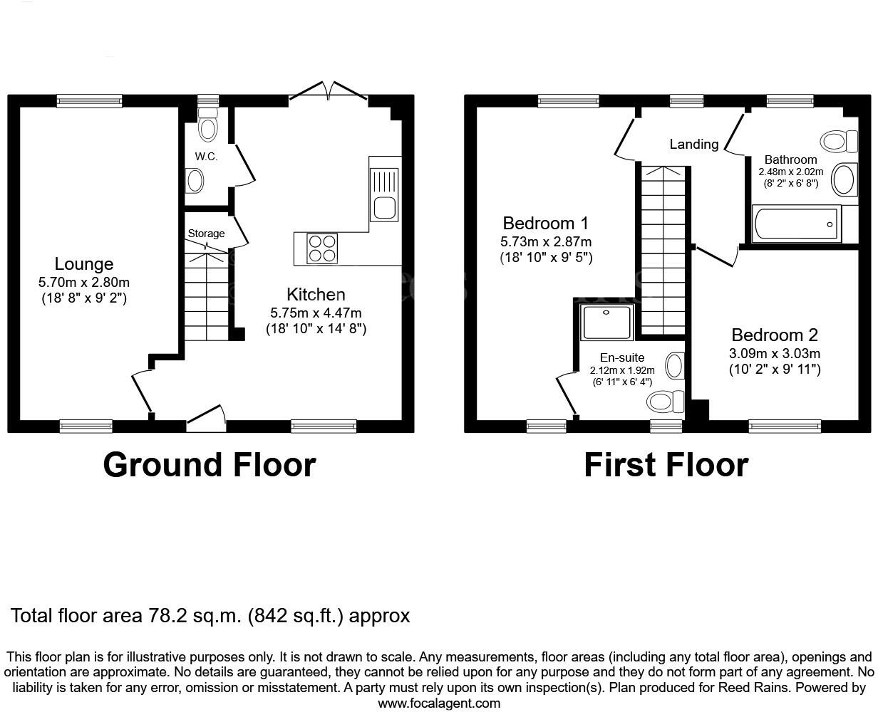 Tylden Road, Rhodesia, Worksop, Nottinghamshire, S80 floorplan
