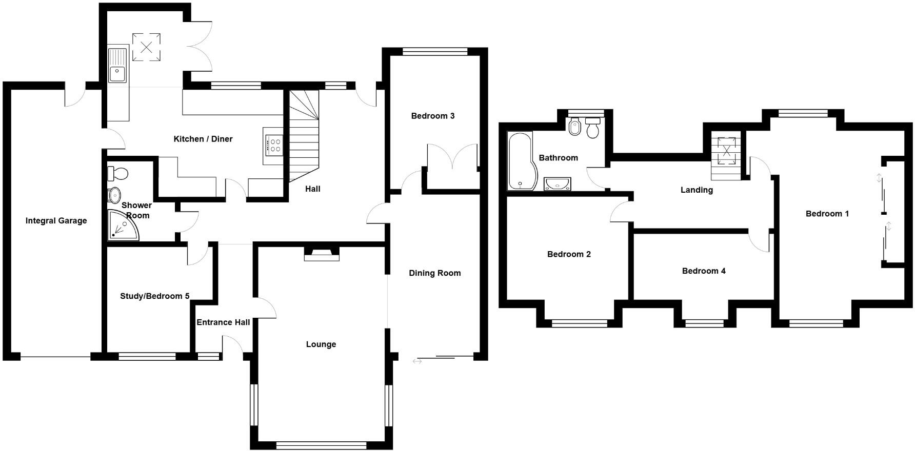 Valley Road, Harmans Cross, BH20 floorplan