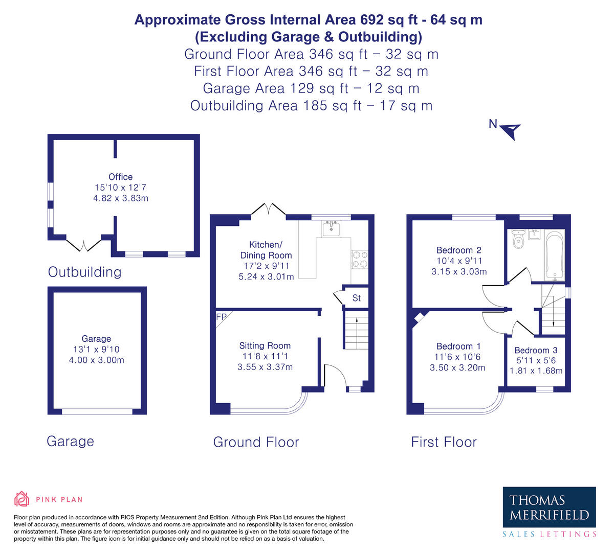 Hazel Crescent, Kidlington, OX5 floorplan