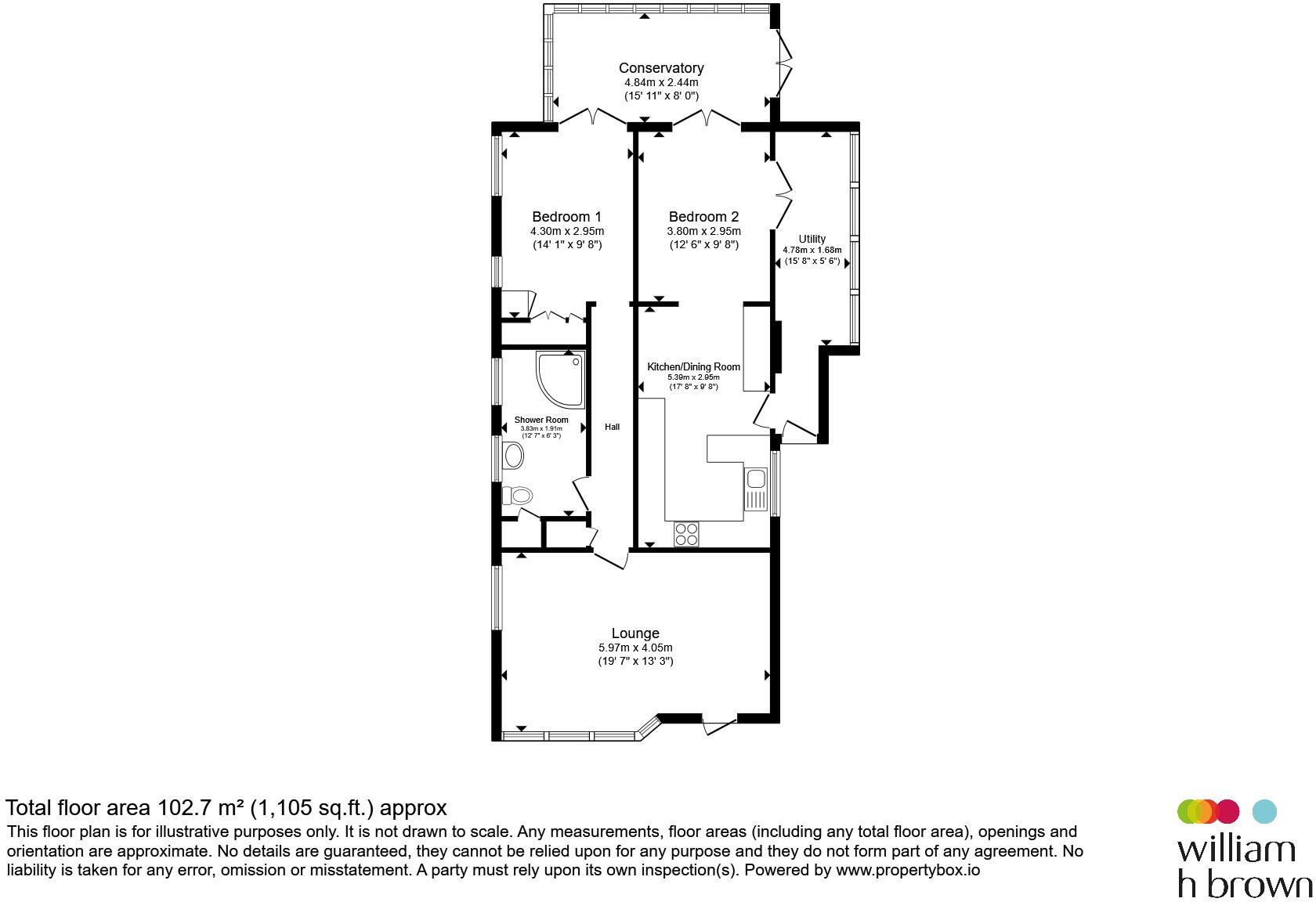 Pioneer Park, Eye, PETERBOROUGH floorplan