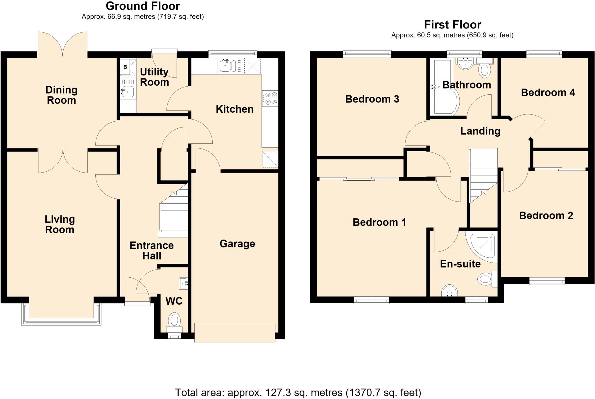 Salter Close, Trowbridge floorplan