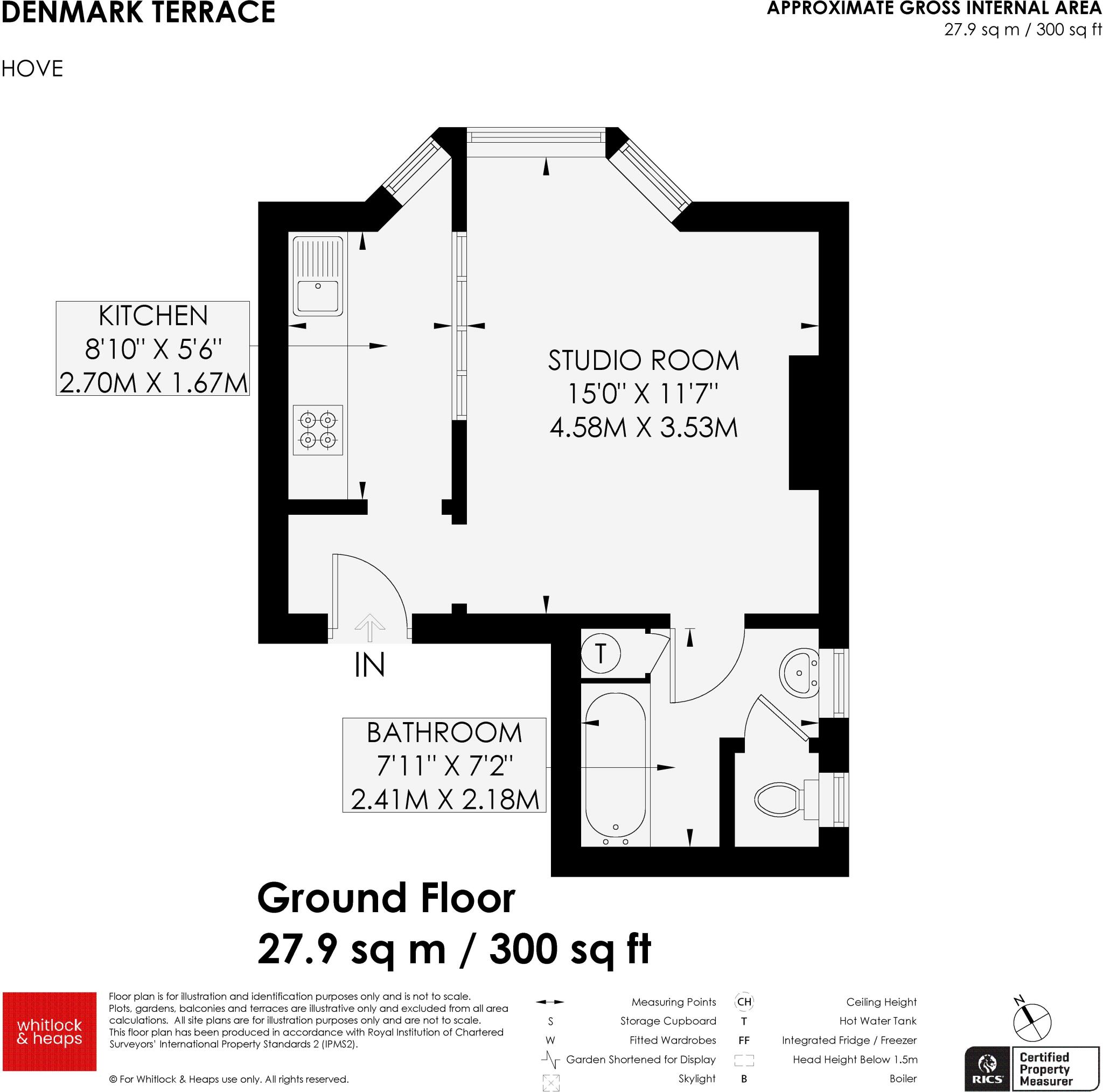 Denmark Terrace, Brighton floorplan
