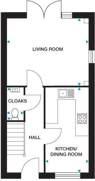 Parkway,
Gaywood,
King's Lynn,
Norfolk,
PE30 4WU floorplan