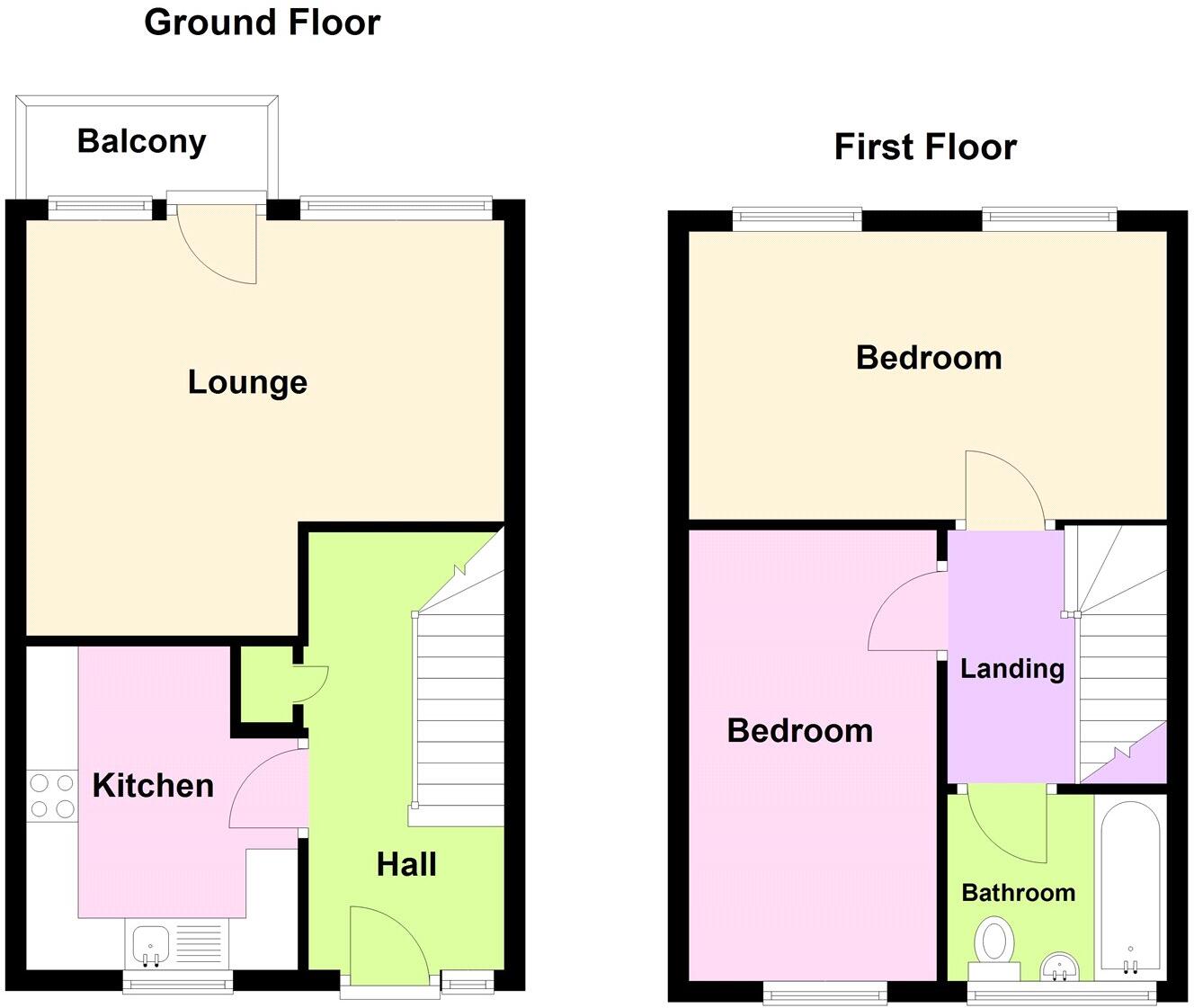 Rutland Gate, Belvedere, DA17 floorplan