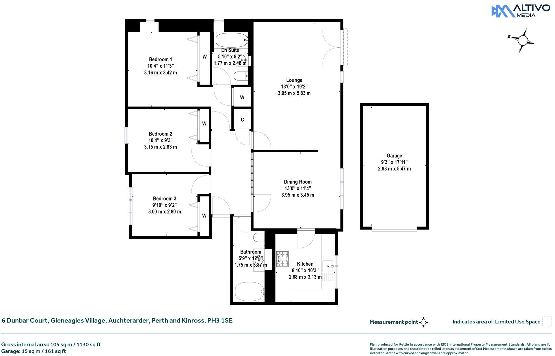 Dunbar Court, Gleneagles Village, Auchterarder, Perth and Kinross floorplan