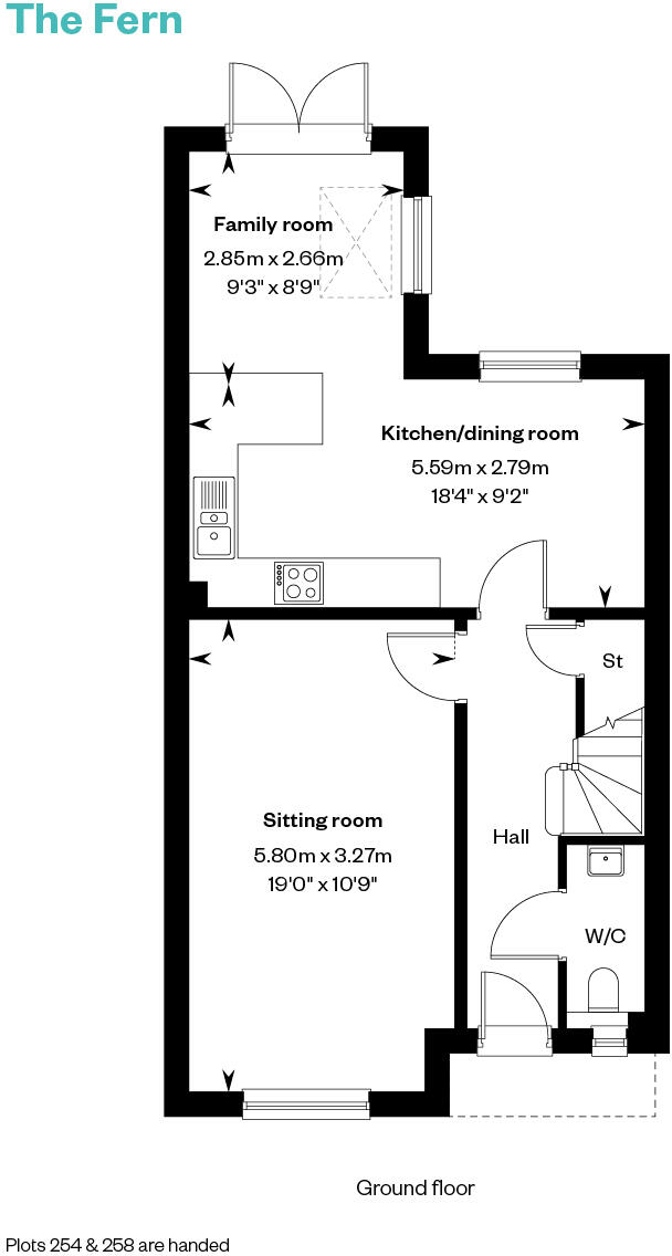 Oakley Lane, 
Wimborne, 
BH21 3AB floorplan