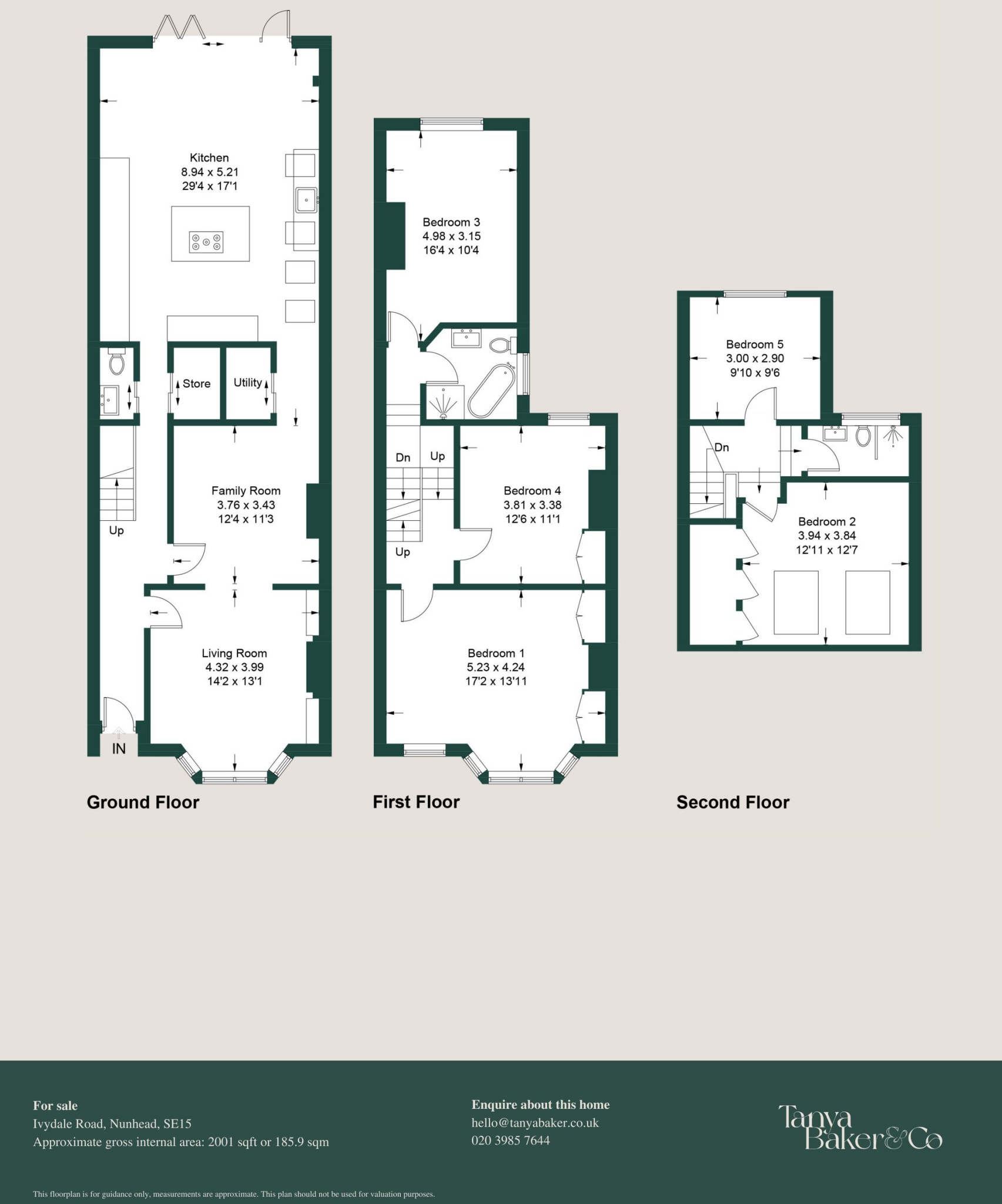 Ivydale Road, London, SE15 floorplan