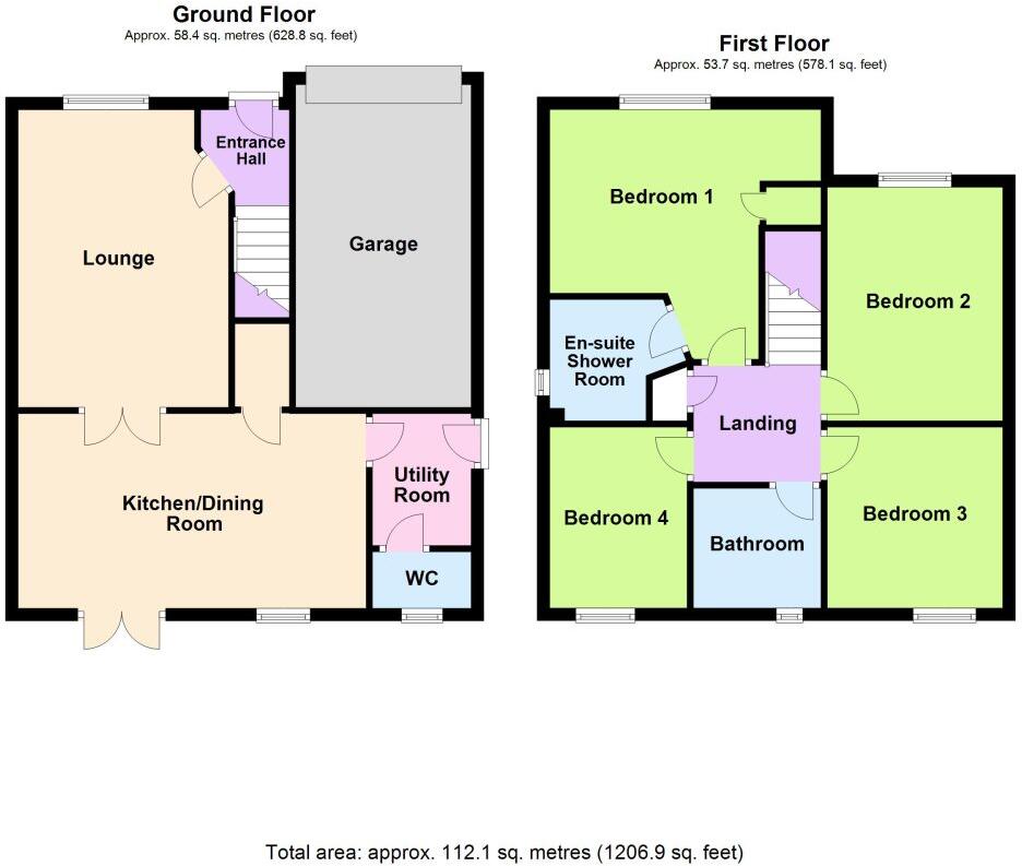 Culture Close, Melton Mowbray floorplan