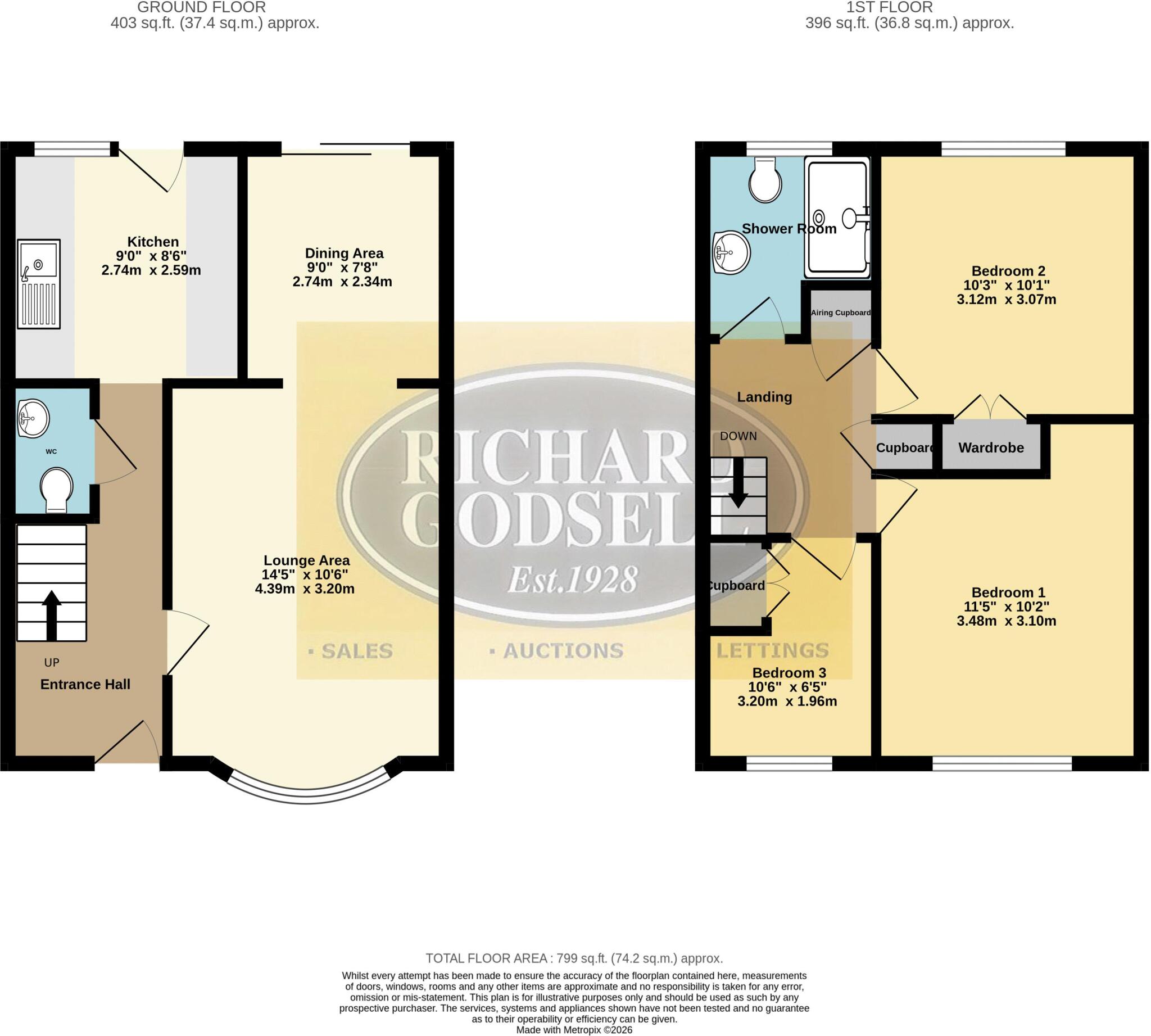 Walkford, Christchurch floorplan
