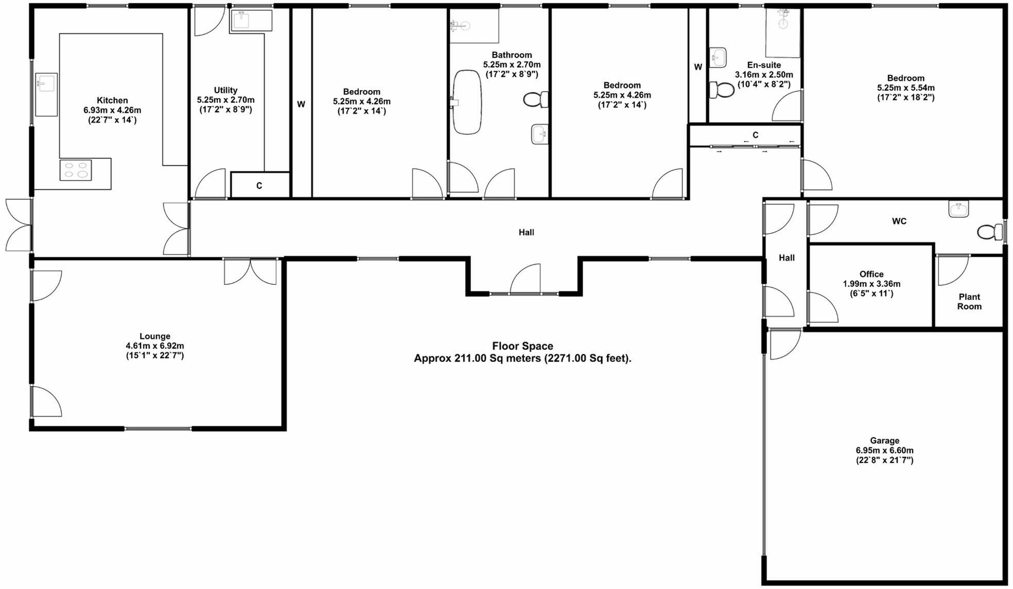 Croftfield, Aglionby, Wetheral, Carlisle floorplan