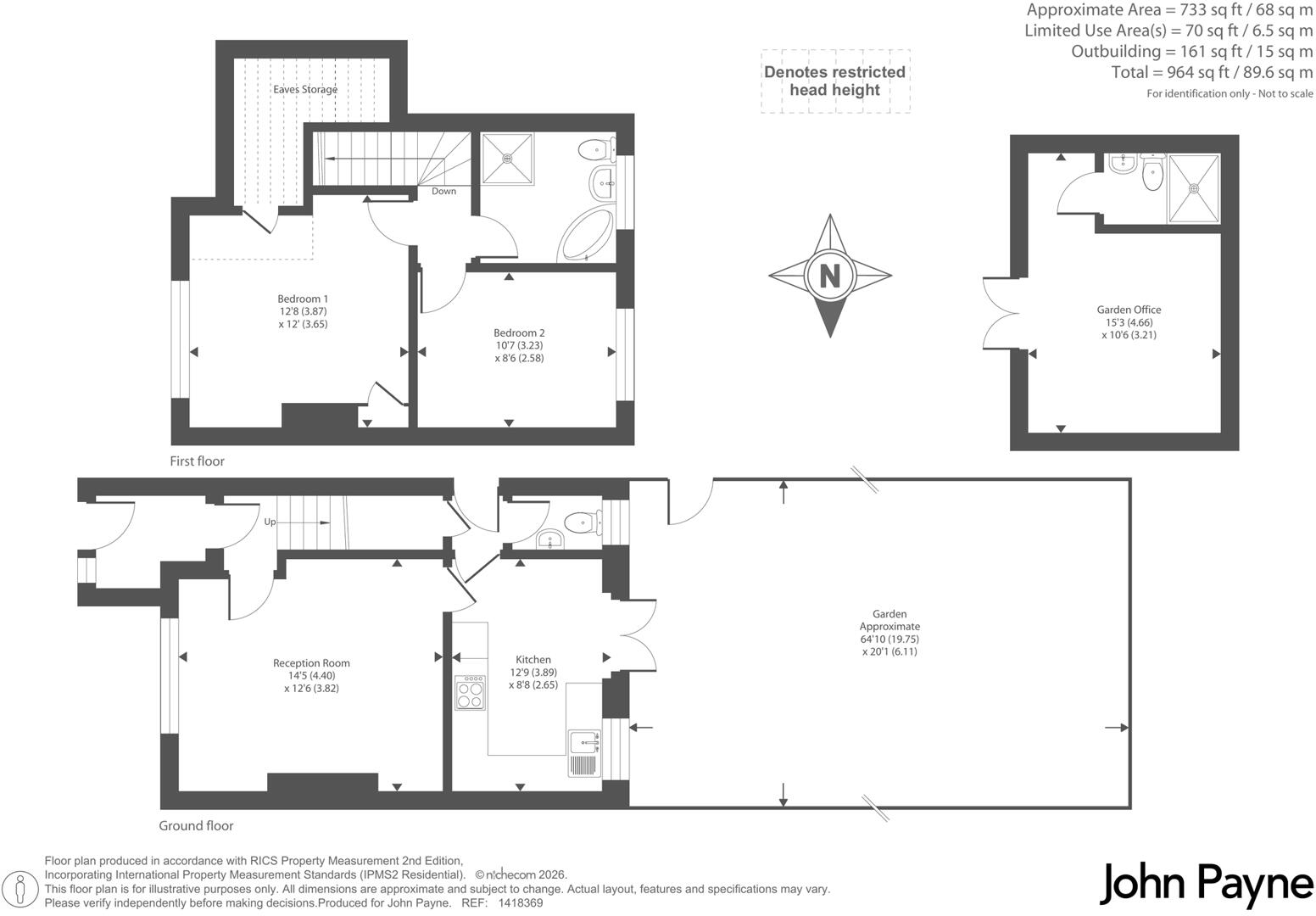 The Vista, London floorplan
