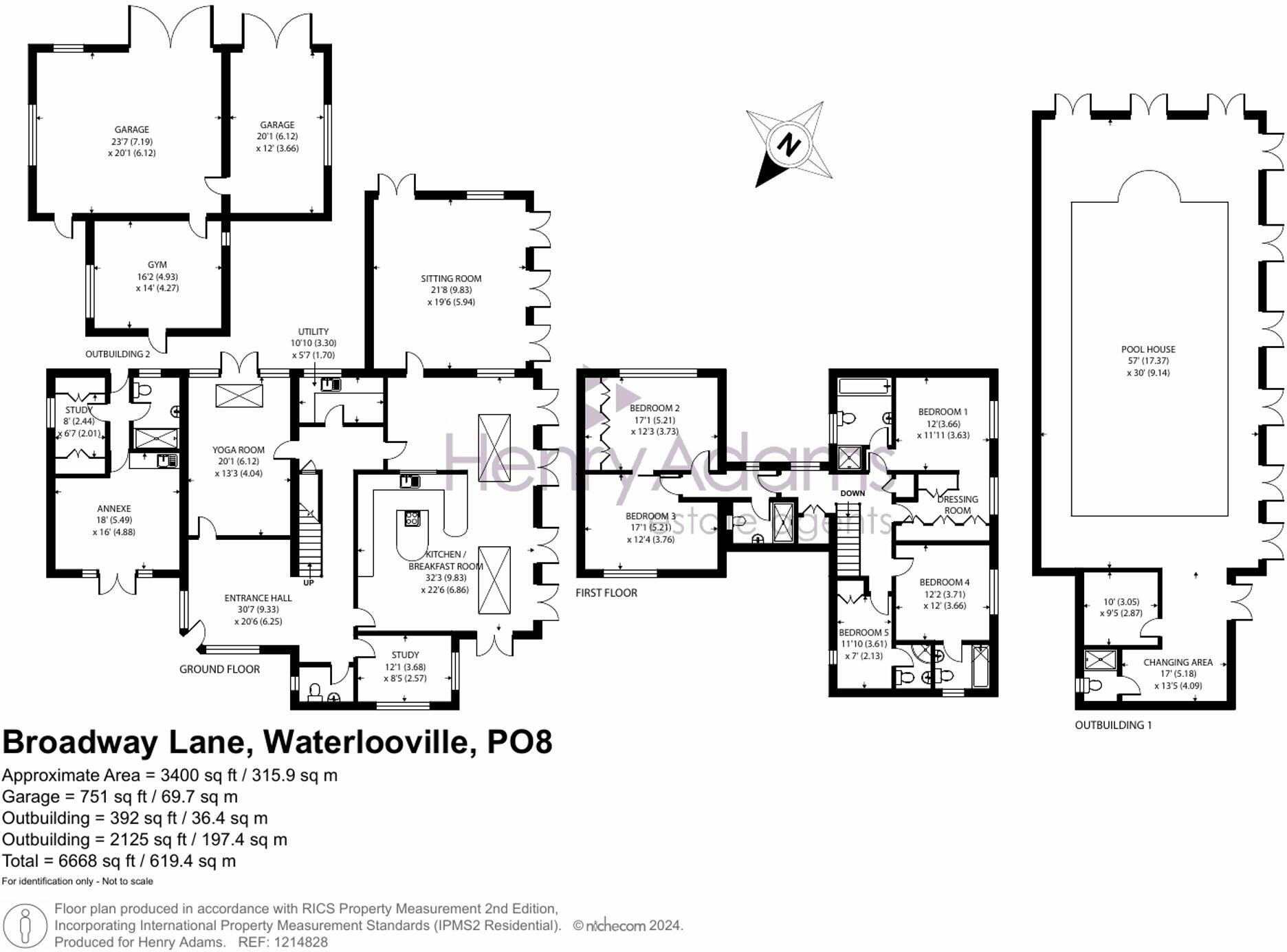 Broadway Lane, Lovedean, PO8 floorplan