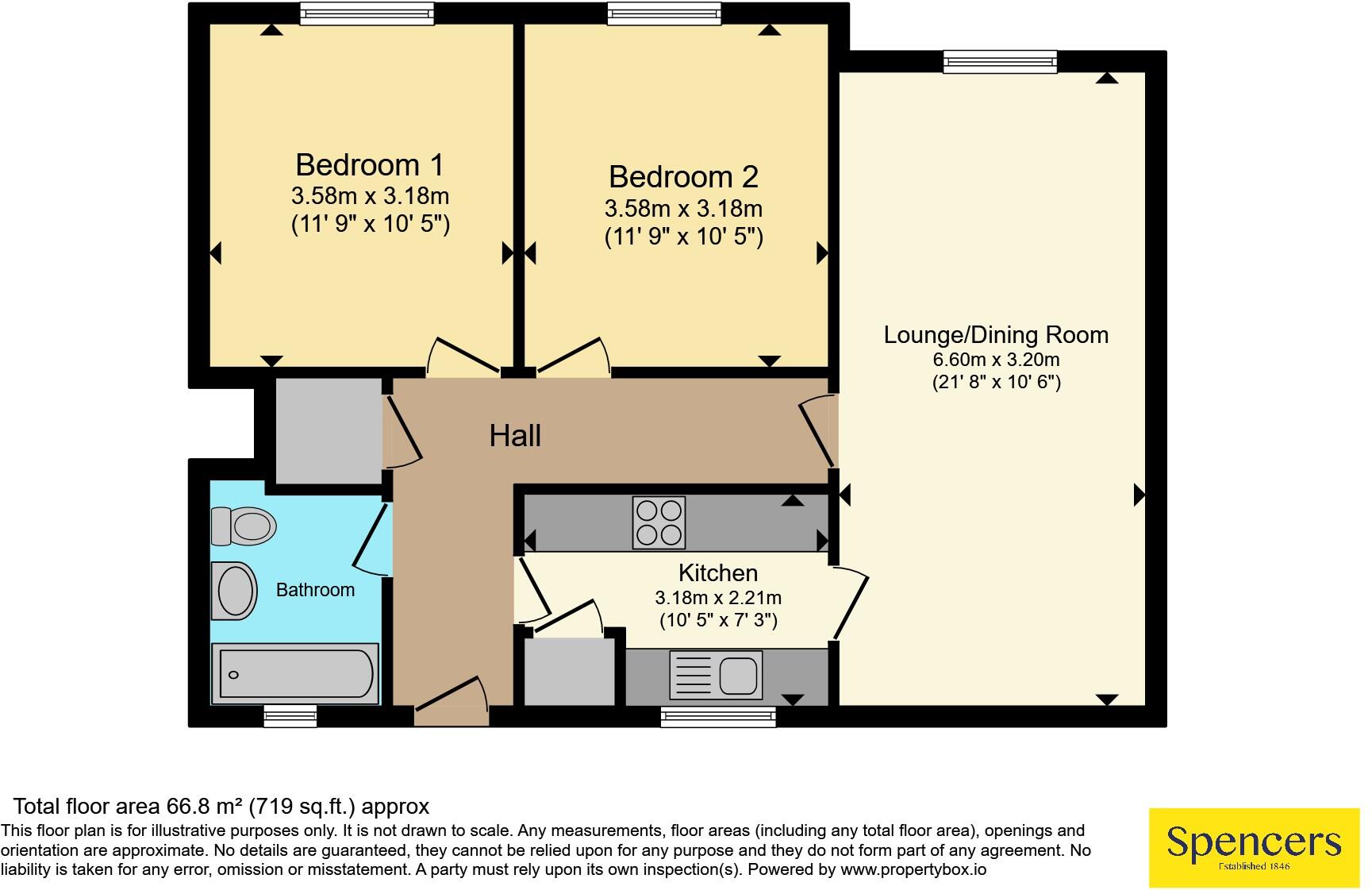 Leicester Road, Oadby, Leicester, Leicestershire, LE2 floorplan