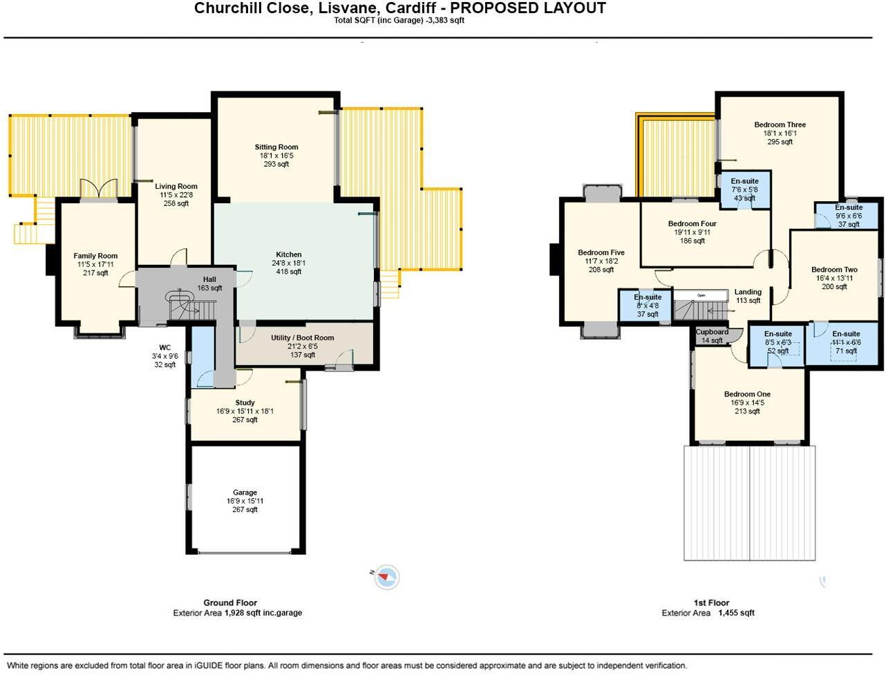 Churchill Close, Lisvane, Cardiff floorplan