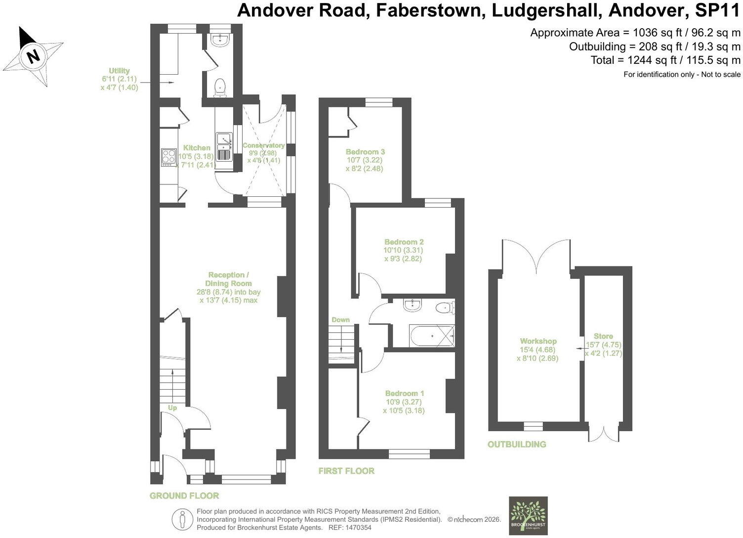Ludgershall, Andover, SP11 9NX floorplan