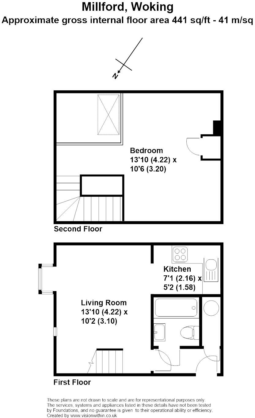 Goldsworth Park, Woking floorplan
