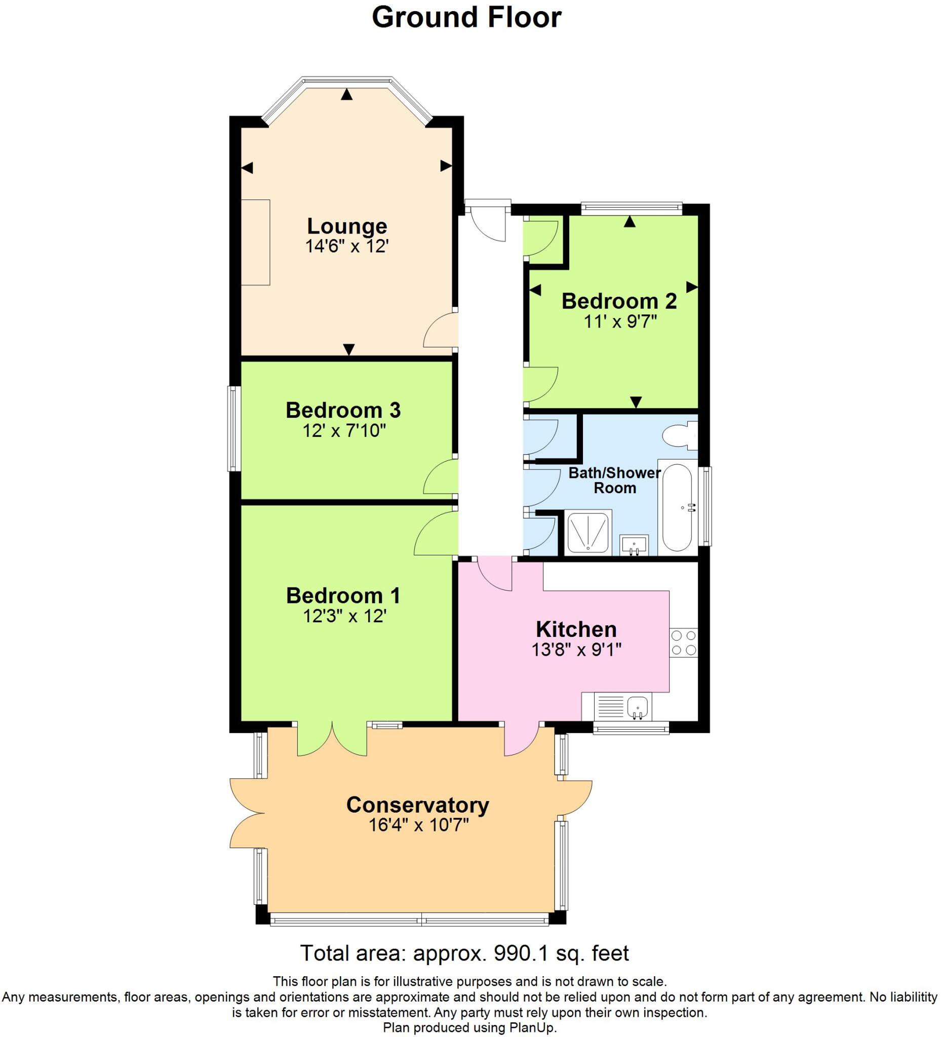 Downside, Shoreham-by-Sea floorplan