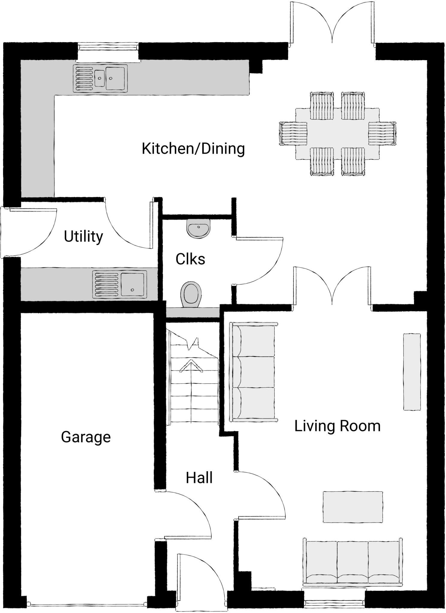 Hedworths Green at Lambton Park. Durham, County Durham, DH3 4E floorplan