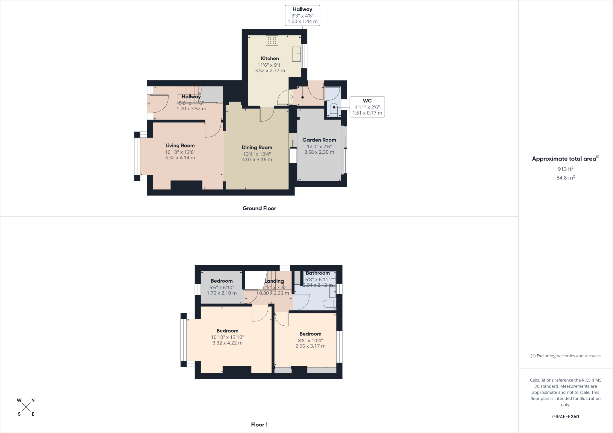 Broom Lane, Broom floorplan