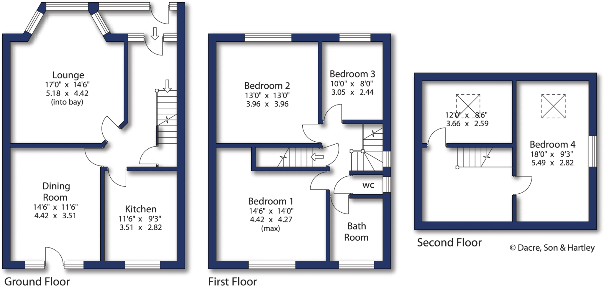 Leylands Terrace, Bradford, West Yorkshire, BD9 floorplan