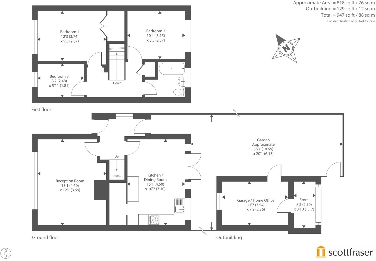 Farmers Close, Witney, Oxfordshire floorplan