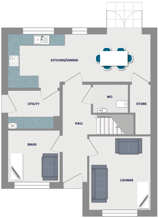 Shann Lane,
Keighley,
BD20 6DY floorplan