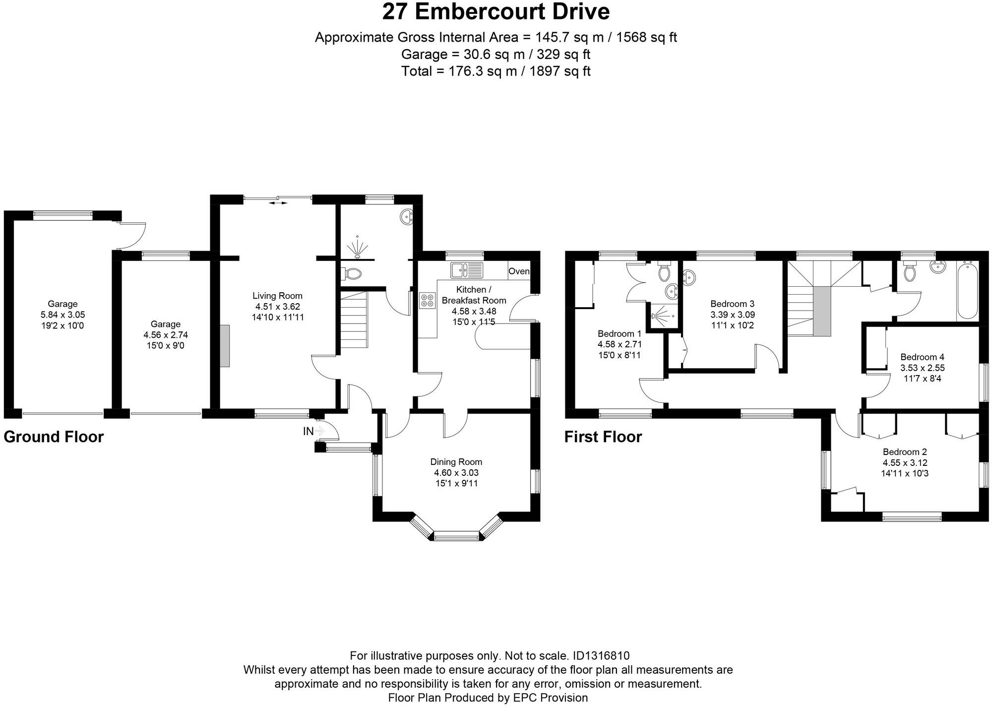 Embercourt Drive, Backwell, BS48 floorplan