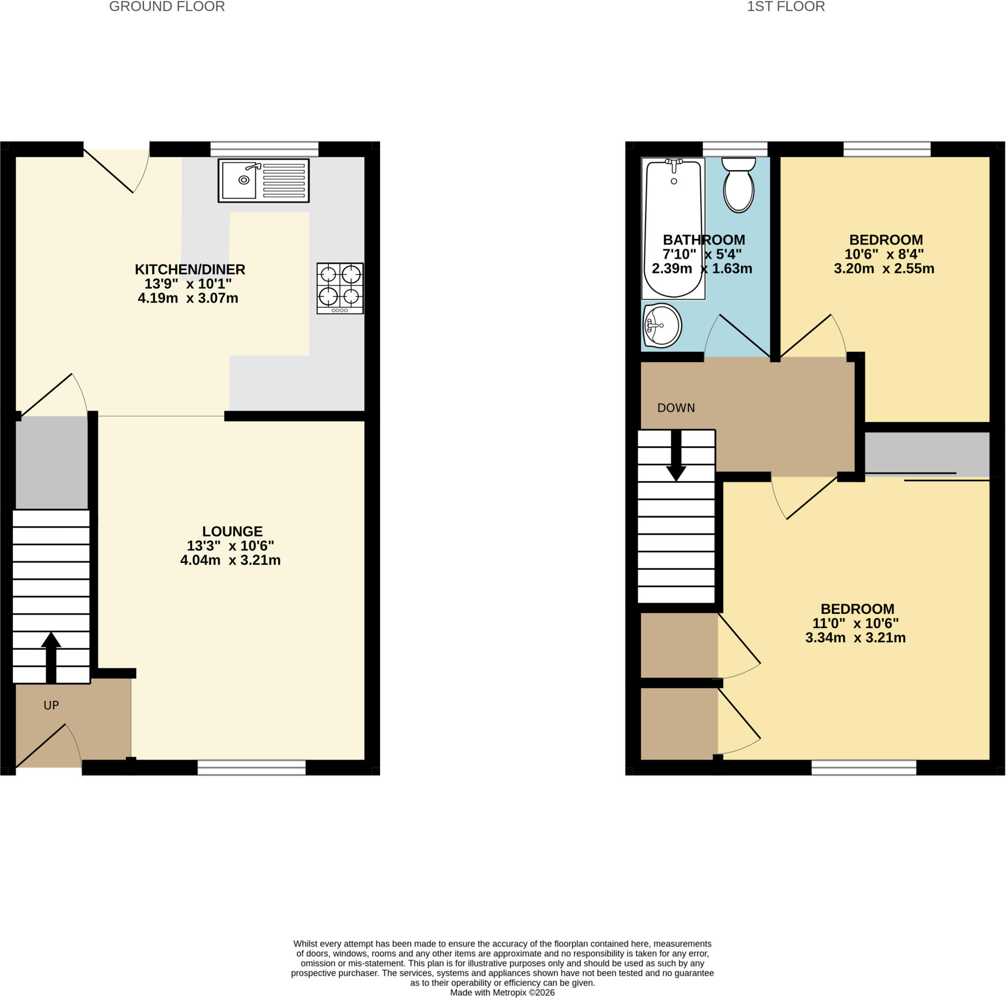 Briarcroft Road, Glasgow, G33 floorplan
