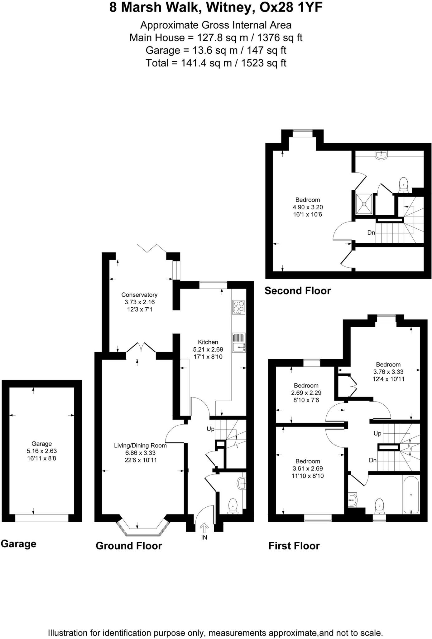 Marsh Walk, Witney, OX28 floorplan