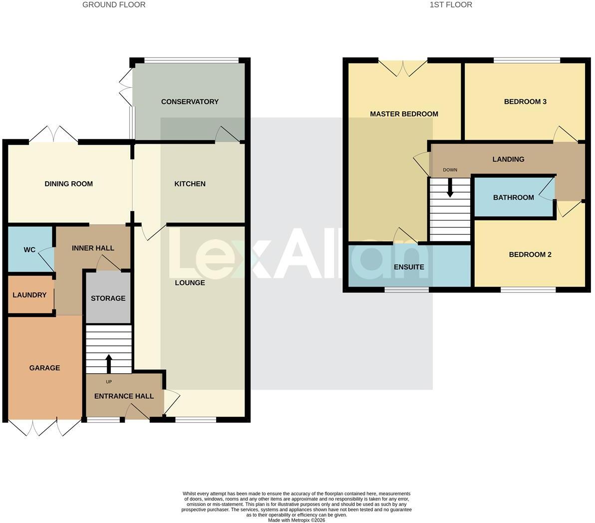 Keats Close, Stourbridge floorplan