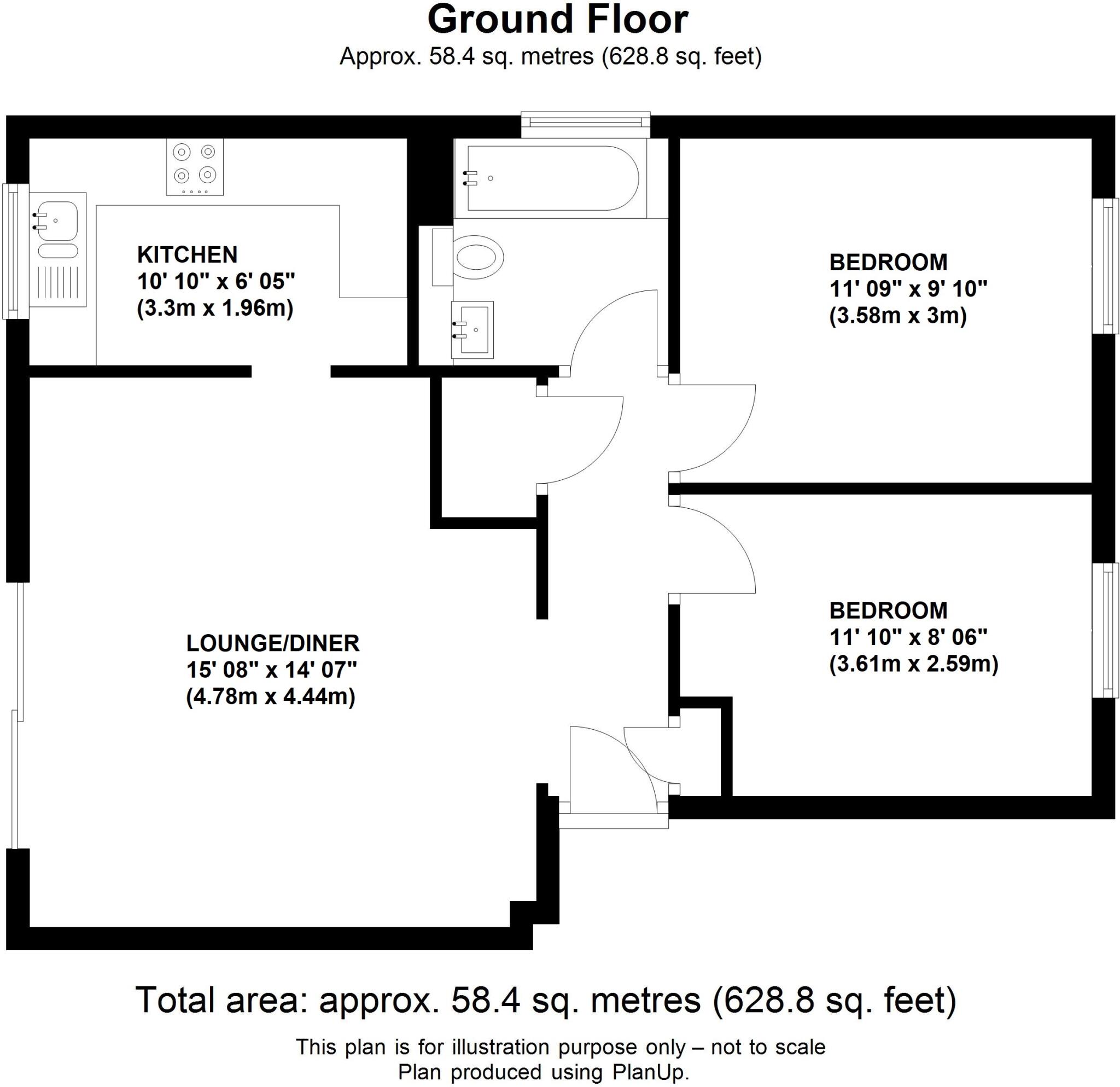 Highlands Road, Orpington  floorplan