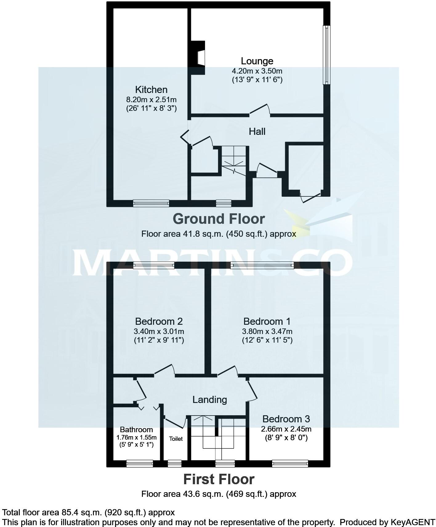 Blythway, Welwyn Garden City floorplan