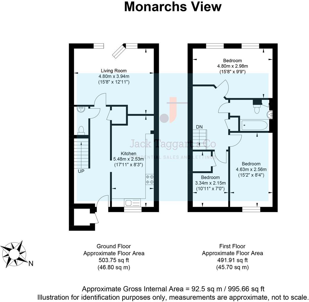 Monarchs View, Portslade, Brighton floorplan