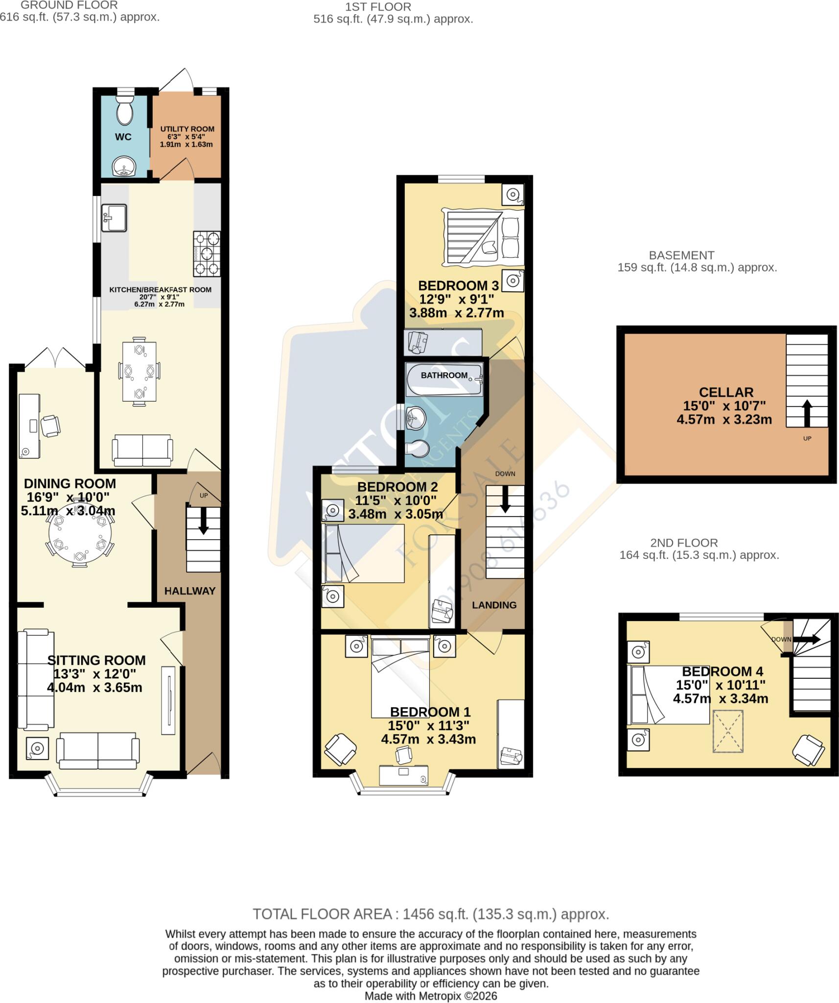 Albany Road, Abington  floorplan